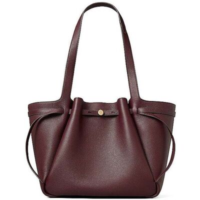 TORY BURCH Ledertasche - Shopper ROMY dunkelrot Damen TORY BURCH Ledertasche - Shopper ROMY dunkelrot Damen