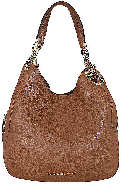 Michael Kors Ledertasche - Hobo Bag Lillie Large Camel   Damen   30t9g0le3l