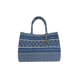 Anokhi Tasche - Tote Bag Book Tote Large Blau   Damen   5001-375