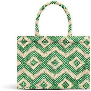 Anokhi Tasche - Tote Bag Book Tote Large Grün   Damen   5001-220