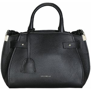 Ledertasche - Henkeltasche Coccinellekliche Schwarz   Damen   E1 Qla 18 03 01