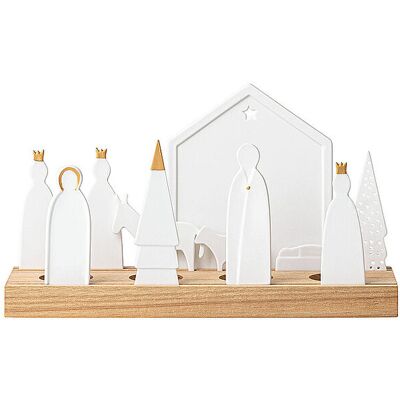 RAEDER Weihnachtskrippe weiss baby RAEDER Weihnachtskrippe weiss baby