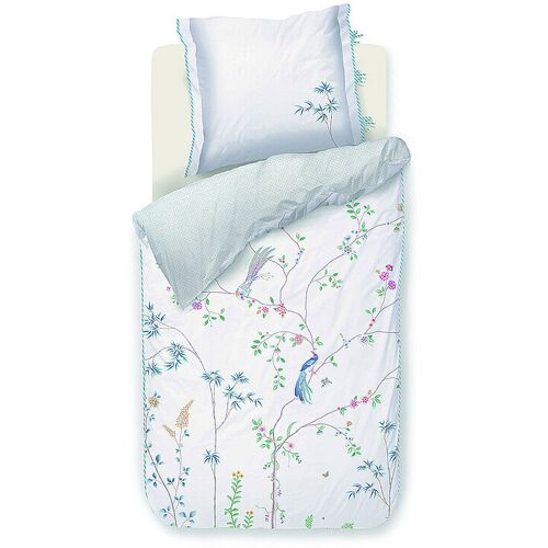 PIP STUDIO Perkal Bettwäsche BAMBOO BLOSSOM 70x90cm/140x200cm White weiss baby