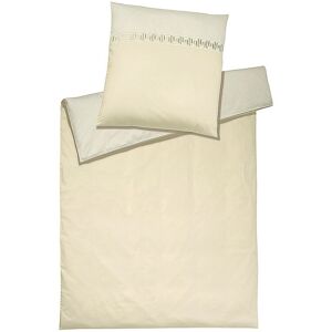 ELEGANTE Satin Bettwäsche 70x90cm / 140x200cm EL GRECO Natur creme baby ELEGANTE Satin Bettwäsche 70x90cm / 140x200cm EL GRECO Natur creme baby