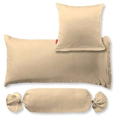 Fleuresse Royal Uni 2x40x60 Beige Kissenbezug Fleuresse Royal Uni 2x40x60 Beige Kissenbezug