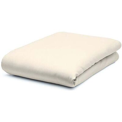 Fleuresse Satin Spannleintuch Creme - Satin Fitted Sheet Fleuresse Satin Spannleintuch Creme - Satin Fitted Sheet