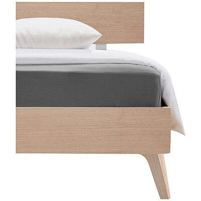 FLEURESSE Jersey Spannleintuch 180x200cm Grau grau baby FLEURESSE Jersey Spannleintuch 180x200cm Grau grau baby