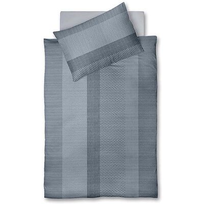 FLEURESSE Satin Bettwäsche MODERN CLASSIC 70x90cm / 140x220cm Urban Graphite grau baby FLEURESSE Satin Bettwäsche MODERN CLASSIC 70x90cm / 140x220cm Urban Graphite grau baby