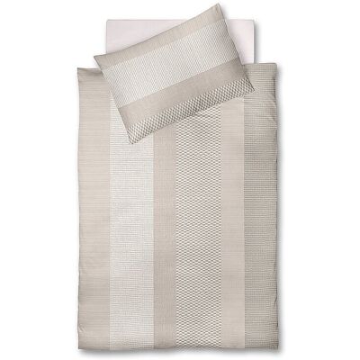 FLEURESSE Satin Bettwäsche MODERN CLASSIC 70x90cm / 140x220cm Sandstone creme baby FLEURESSE Satin Bettwäsche MODERN CLASSIC 70x90cm / 140x220cm Sandstone creme baby