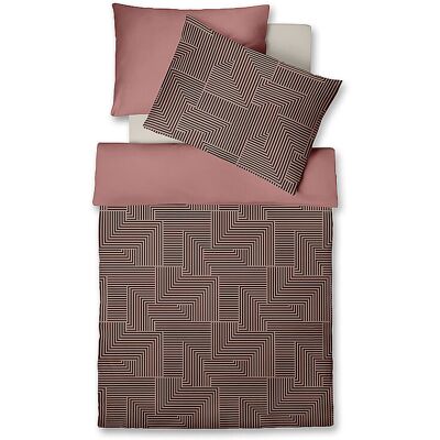 FLEURESSE Satin Bettwäsche MODERN CLASSIC B 70x90cm / 140x200cm Rose Elegance dunkelrot FLEURESSE Satin Bettwäsche MODERN CLASSIC B 70x90cm / 140x200cm Rose Elegance dunkelrot