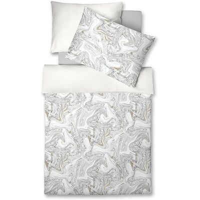 FLEURESSE Tencel Bettwäsche LUXURY 70x90cm / 140x200cm hellgrau FLEURESSE Tencel Bettwäsche LUXURY 70x90cm / 140x200cm hellgrau