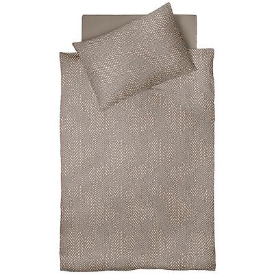 FLEURESSE Jersey Bettwäsche TOPAS 70x90cm/140x220cm Hazel Dust hellbraun FLEURESSE Jersey Bettwäsche TOPAS 70x90cm/140x220cm Hazel Dust hellbraun