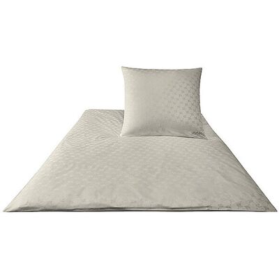 JOOP! Satin Bettwäsche - Cornflower - Sand Beige - 4020A JOOP! Satin Bettwäsche - Cornflower - Sand Beige - 4020A