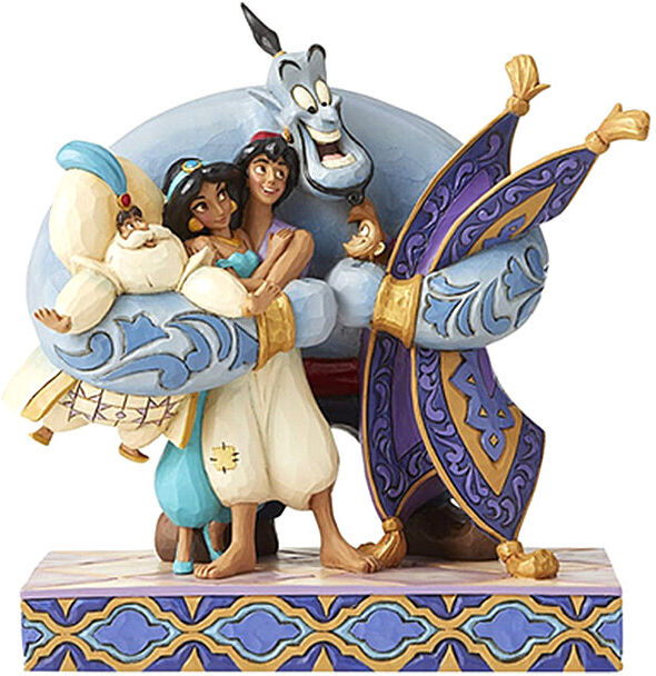 ENESCO Figurine - Group Hug Aladdin 6005967