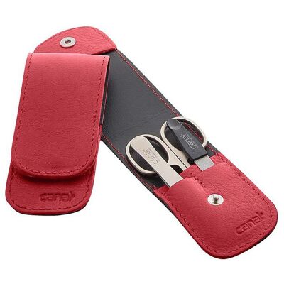CANAL Stecketui mit Druckknopf 3-teilig (Rot) 5376 baby CANAL Stecketui mit Druckknopf 3-teilig (Rot) 5376 baby