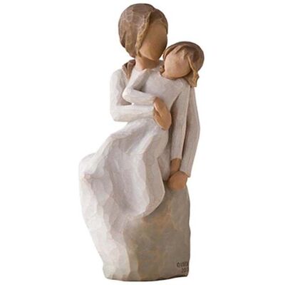 Willow Tree Mutter Tochter Figur - Handbemalte Harz - 16cm Willow Tree Mutter Tochter Figur - Handbemalte Harz - 16cm