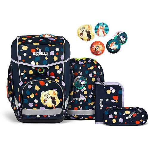 ERGOBAG Schultaschenset 5tlg CUBO - Bärnsteinhöhle baby