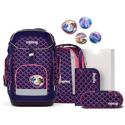 ERGOBAG Schulrucksack-Set 6tlg. Maxi Perlentaucher baby ERGOBAG Schulrucksack-Set 6tlg. Maxi Perlentaucher baby