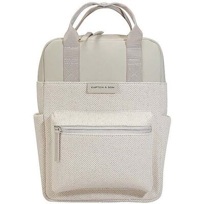 KAPTEN & SON Rucksack BERGEN SMALL IBIZA COLLECTION creme damen KAPTEN & SON Rucksack BERGEN SMALL IBIZA COLLECTION creme damen