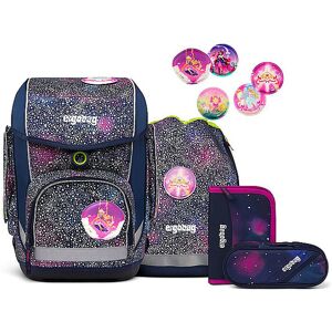 Ergobag Schultaschen Set 5tlg Cubo Reflex Glow - Bärlaxy