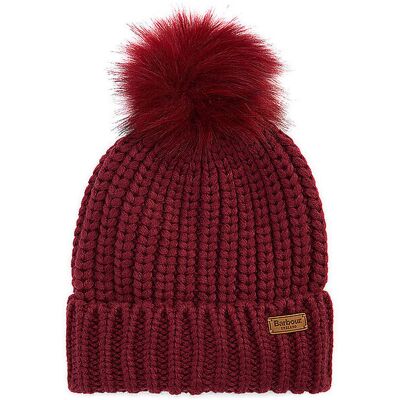 BARBOUR Mütze - Haube SALTBURN rot Damen BARBOUR Mütze - Haube SALTBURN rot Damen