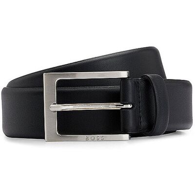Boss Ledergürtel BARNABIE schwarz 90 Herren Boss Ledergürtel BARNABIE schwarz 90 Herren