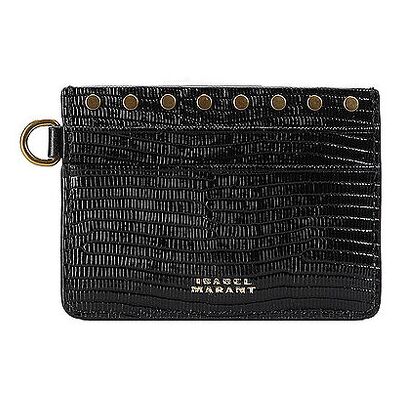 ISABEL MARANT Kartenhalter OSKAN schwarz damen ISABEL MARANT Kartenhalter OSKAN schwarz damen