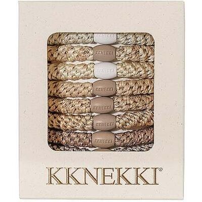 KKNEKKI Haargummi 8er Pkg. NUDE EDITION beige damen KKNEKKI Haargummi 8er Pkg. NUDE EDITION beige damen