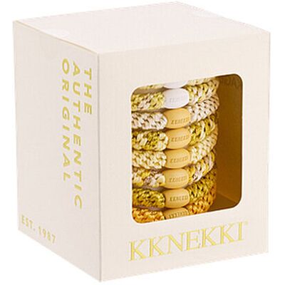 KKNEKKI Haargummi 8er Pkg. BUTTER EDITION gelb damen KKNEKKI Haargummi 8er Pkg. BUTTER EDITION gelb damen