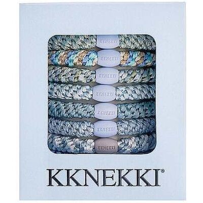 KKNEKKI Haargummi 8er Pkg. SKY EDITION hellblau damen KKNEKKI Haargummi 8er Pkg. SKY EDITION hellblau damen