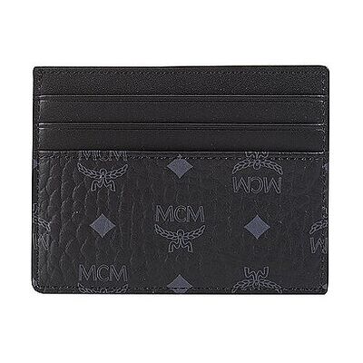 MCM Ausweisetui - Kartenhalter Visetos Original New Card Case schwarz damen MCM Ausweisetui - Kartenhalter Visetos Original New Card Case schwarz damen