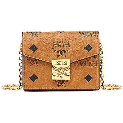 MCM Geldbörse TRACY Mini braun damen MCM Geldbörse TRACY Mini braun damen