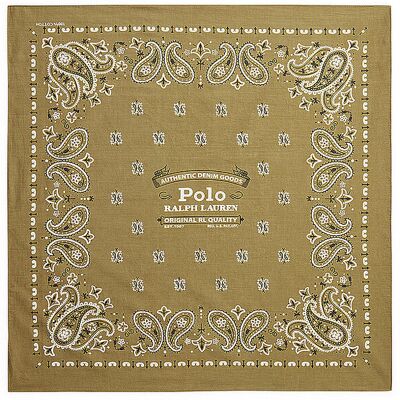 POLO RALPH LAUREN Tuch - Bandana hellbraun Herren POLO RALPH LAUREN Tuch - Bandana hellbraun Herren