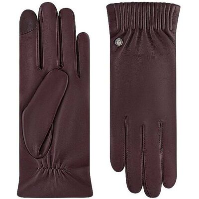 ROECKL Lederhandschuhe dunkelrot 7,5 damen ROECKL Lederhandschuhe dunkelrot 7,5 damen