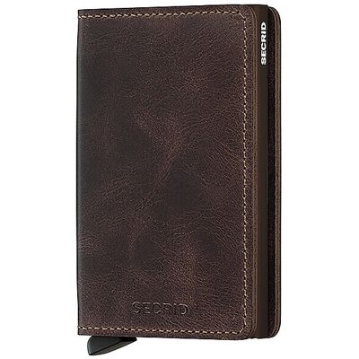 SECRID Geldbörse - Slimwallet Vintage chocolate braun damen SECRID Geldbörse - Slimwallet Vintage chocolate braun damen