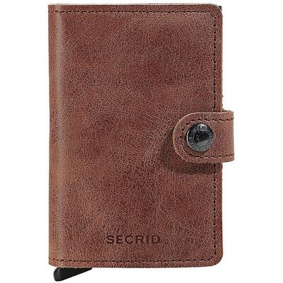 SECRID Geldbörse - Miniwallet Vintage cognac-brown camel damen SECRID Geldbörse - Miniwallet Vintage cognac-brown camel damen