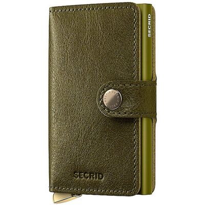 SECRID Geldbörse - Miniwallet Premium olive olive damen SECRID Geldbörse - Miniwallet Premium olive olive damen