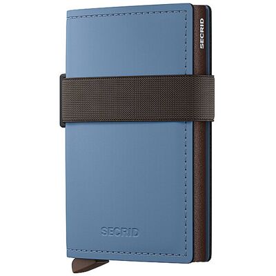 SECRID Geldbörse - Bandwallet Matte blue-brown blau damen SECRID Geldbörse - Bandwallet Matte blue-brown blau damen