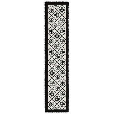 TORY BURCH Schal schwarz damen TORY BURCH Schal schwarz damen