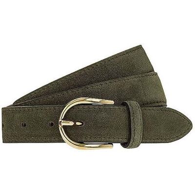 VANZETTI Ledergürtel olive 95 damen VANZETTI Ledergürtel olive 95 damen