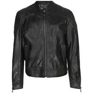 Belstaff Lederjacke Outlaw Schwarz   Herren   Größe: 52   100036