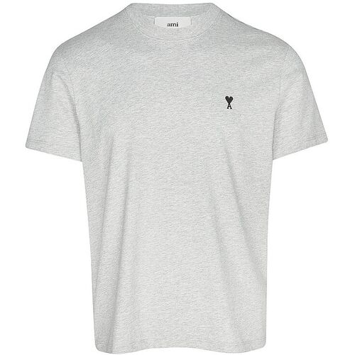 AMI PARIS T-Shirt hellgrau S herren