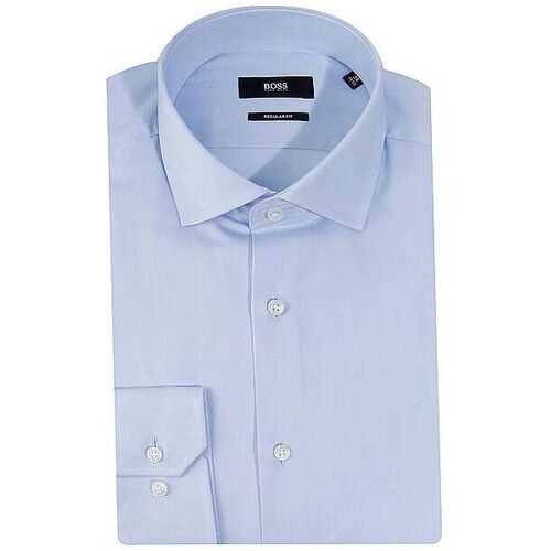 Boss Hemd Regular Fit GORDON blau 41 herren