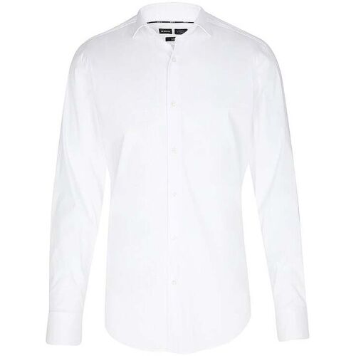 Boss Hemd Slim Fit P-HANK weiss 43 herren