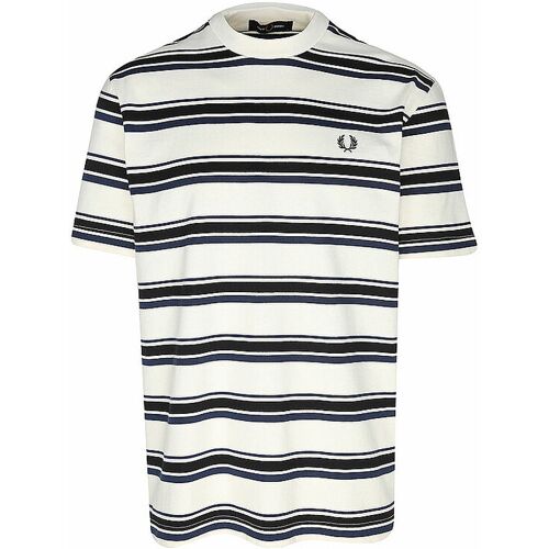 FRED PERRY T-Shirt weiss L herren