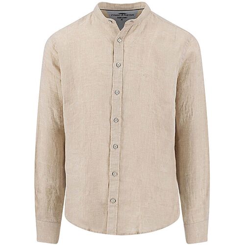 FYNCH-HATTON Leinenhemd beige XXL herren
