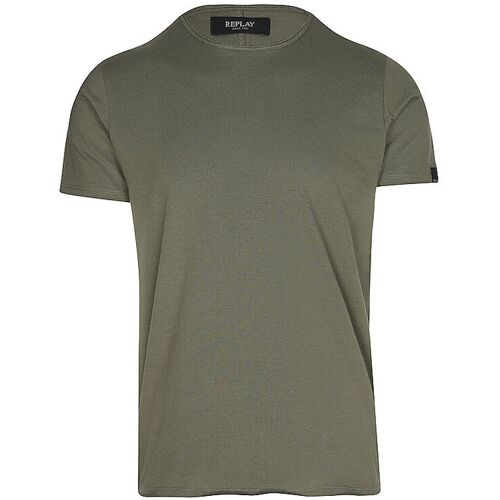 REPLAY T-Shirt olive S herren