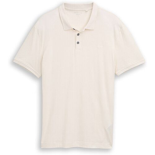 TOM TAILOR Poloshirt weiss M herren