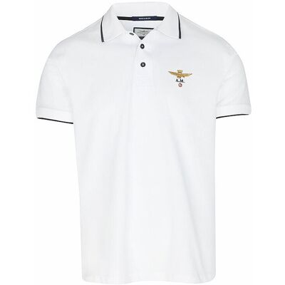 AERONAUTICA MILITARE Poloshirt weiss XXXL herren AERONAUTICA MILITARE Poloshirt weiss XXXL herren