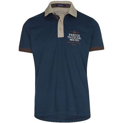 AERONAUTICA MILITARE Poloshirt blau XL herren AERONAUTICA MILITARE Poloshirt blau XL herren